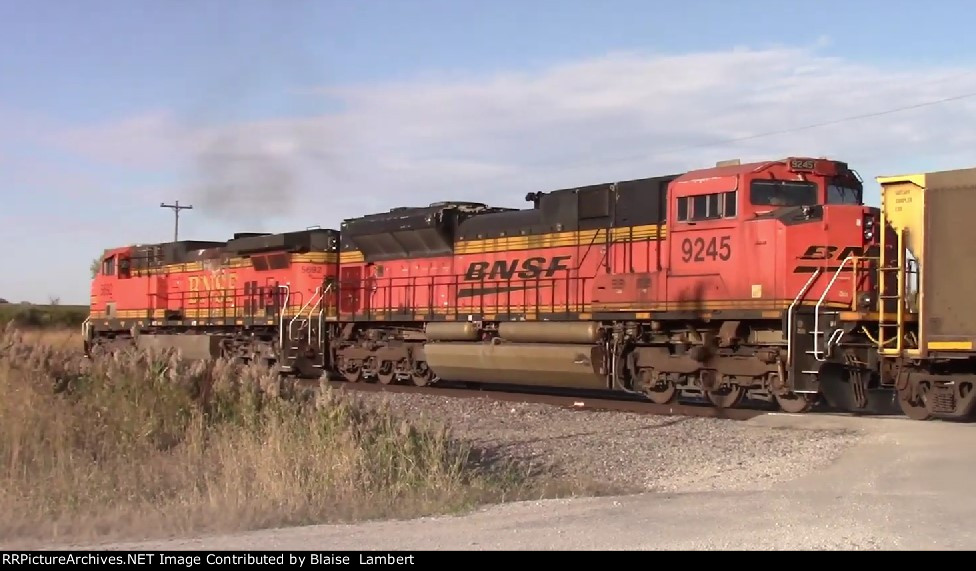 BNSF coal train